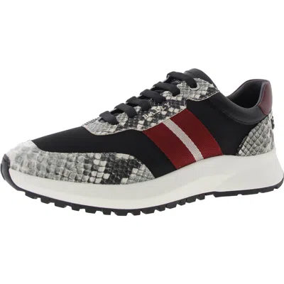 Bally Mens Snake Print Casual And Fashion Sneakers In Multi