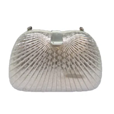 Pre-owned Bally Metal Shoulder Bag () In Silver
