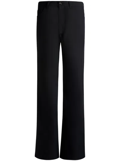 Bally Mid-rise Flared Trousers In Blue