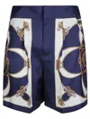 BALLY MID-RISE HELM PRINTED SHORTS