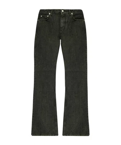 Bally Mid-rise Straight-leg Jeans In Black