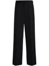 Bally Mid-rise Tailored Trousers In Blue