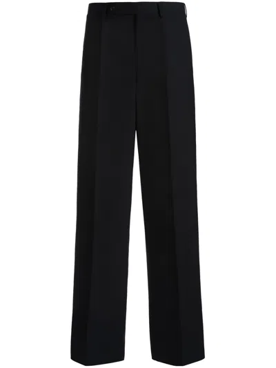 Bally Mid-rise Tailored Trousers In Blue
