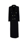 Bally Women's Midnight Wool Coat In Blunavy