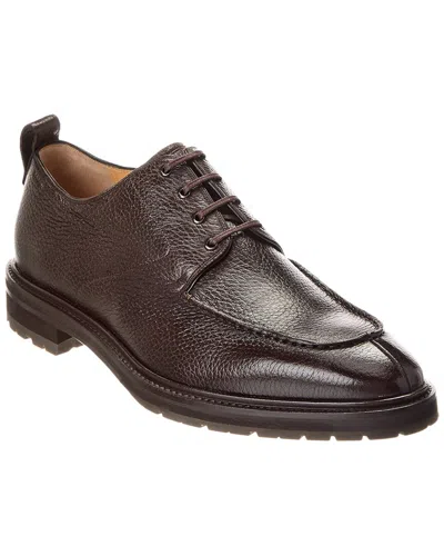 Bally Milivar Leather Oxford In Brown