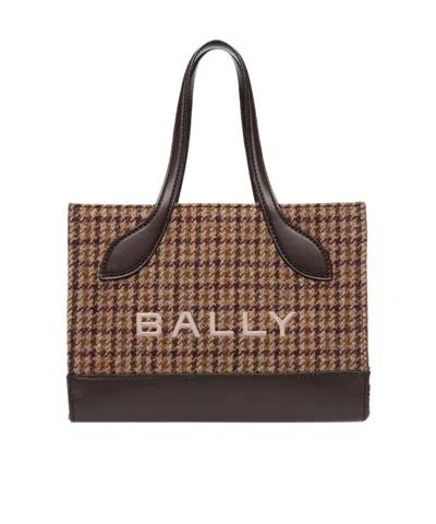 Bally Mini Bar Tote Bag In Multicolor