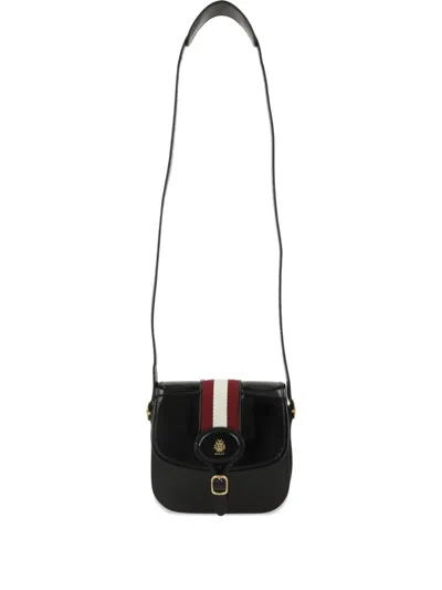 Bally Mini Beckett Shoulder Bag In Black