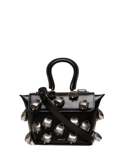 Bally Mini Belle Tote Bag In Black
