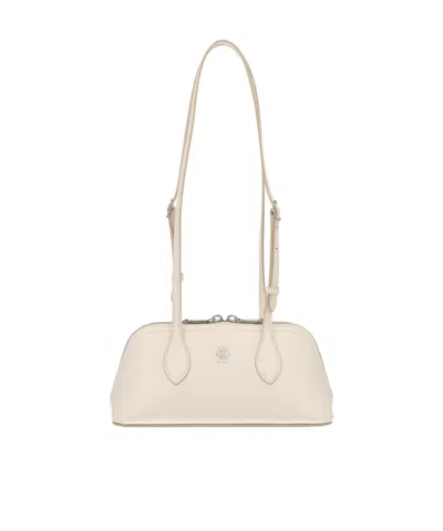Bally Mini Praline Logo Detail Shoulder Bag In Neutral