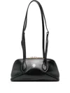 Bally Mini Praline Zip-top Bag In Black