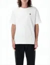 Bally Minimalist White Short-sleeve T-shirt With Emblem In White