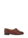 Bally Moccasin "plume" In Multi