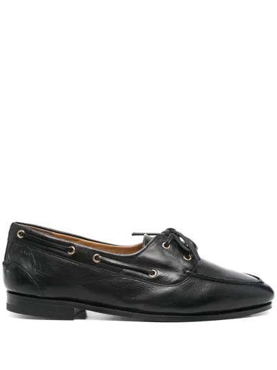 Bally Moccasin With Logo In Black