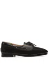 Bally Moccasins In Leather In Black