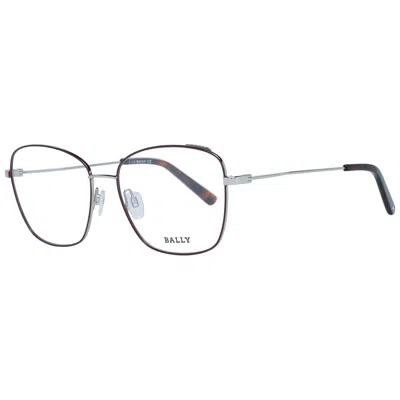 Bally Ba-1046893-fbb-166 Square Metal Eyeglasses In Multi