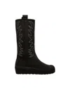 Bally Montana 6302966 Women's Black Leather Knee-high Boots In Black