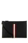 Bally Hartland Leather Clutch Bag