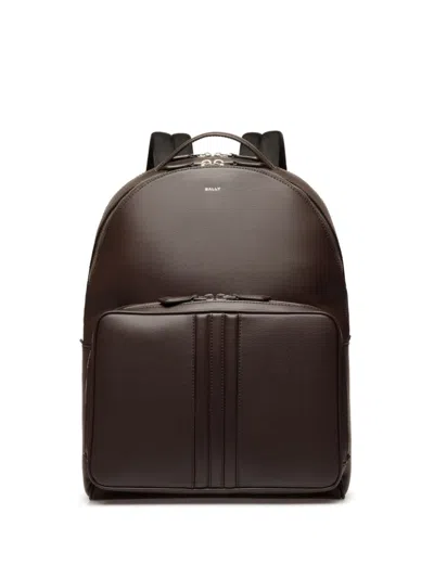 Bally Mythos Backpack In Brown