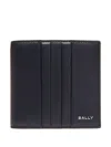 Bally Mythos Bi-fold Wallet In Blue