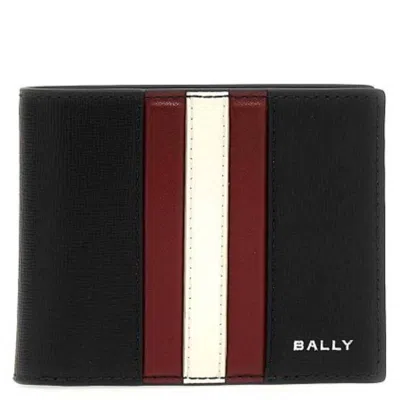 Bally Mythos Bifold 6cc Leather Wallet In ["black"]