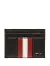 Bally Card Holder With Logo In Black