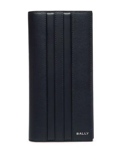Bally Mythos Continental Wallet In Blue