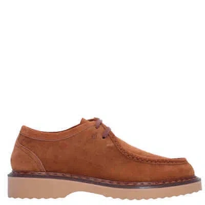 Pre-owned Bally Nadhy Calf Suede Derby Shoes In Check Description