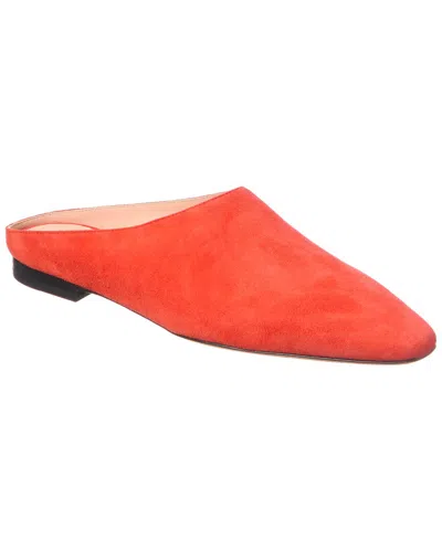 Bally Nara Suede Mule In Orange