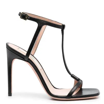 Bally Natalia Strappy Leather Sandals In Black