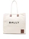 Bally Akelei Canvas Tote Bag With