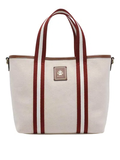 Bally Natural Edelbluss Tote Bag In Sand
