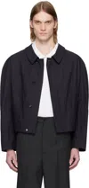 Bally Long Sleeve Casual Jacket In U591 - Peacoat 50