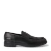 Bally Neffer Men's 6231383 Black Leather Loafers In Multi