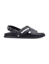 Bally Men's Nevada Sandals In Black/white