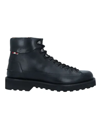 Bally Man Ankle Boots Black Size 9 Calfskin