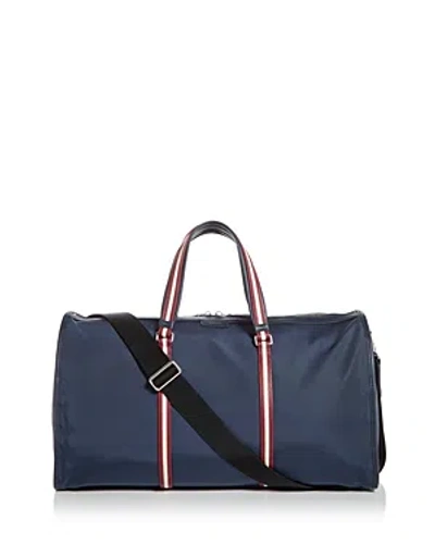 Bally Nylon Duffel Bag In Blue