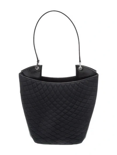 Pre-owned Bally Nylon Shoulder Bag In Blue