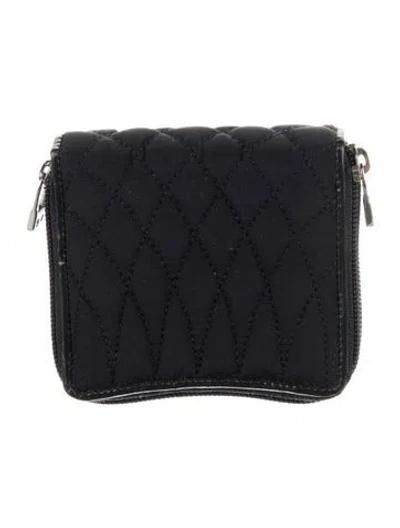 Pre-owned Bally Nylon Wallet W/ Tags In Blue