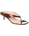 Bally Nyna 45 Leather Sandal In Brown