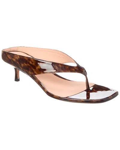 Bally Nyna 45 Leather Sandal In Brown