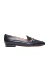Bally Obrien Leather Loafers In Black