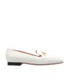 Bally O'brien Crocodile-embossed Loafers In White