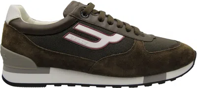 Pre-owned Bally Of Switzerland Gismo Suede Sneakers Luxury Sneaker In Green