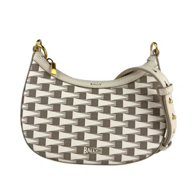 Pre-owned Bally Off- Pvc Leather Shoulder Bag () In Multi