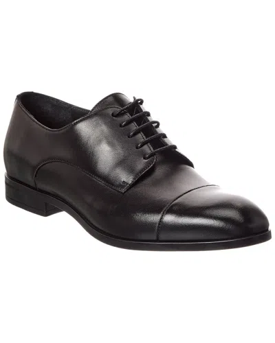 Bally Olexi Leather Derby In Black