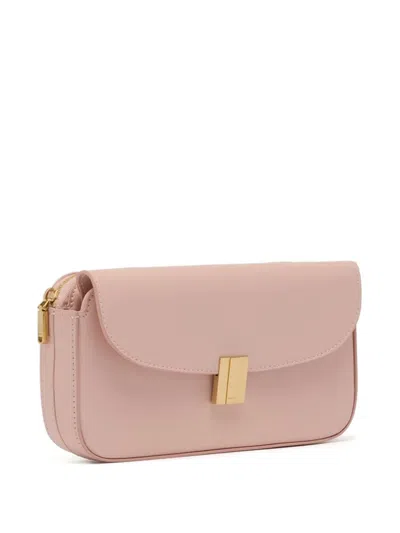 Bally Ollam Leather Phone Wallet In Pink