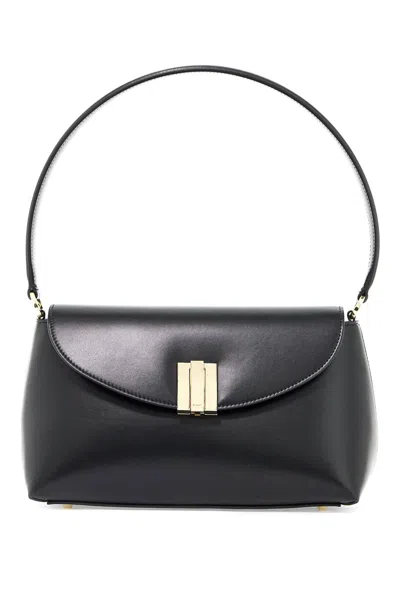 Bally Ollam Pocket Leather Shoulder Bag In Black