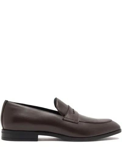 Bally Onizy Leather Loafer In Brown