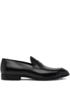 Bally Onizy Leather Loafers In Black