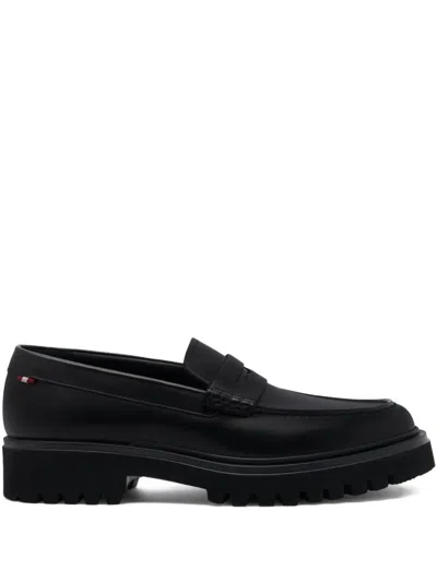 Bally Onyce Loafers In Black
